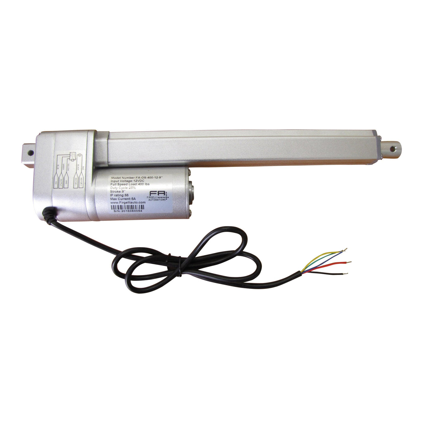 Optical Feedback Linear Actuators